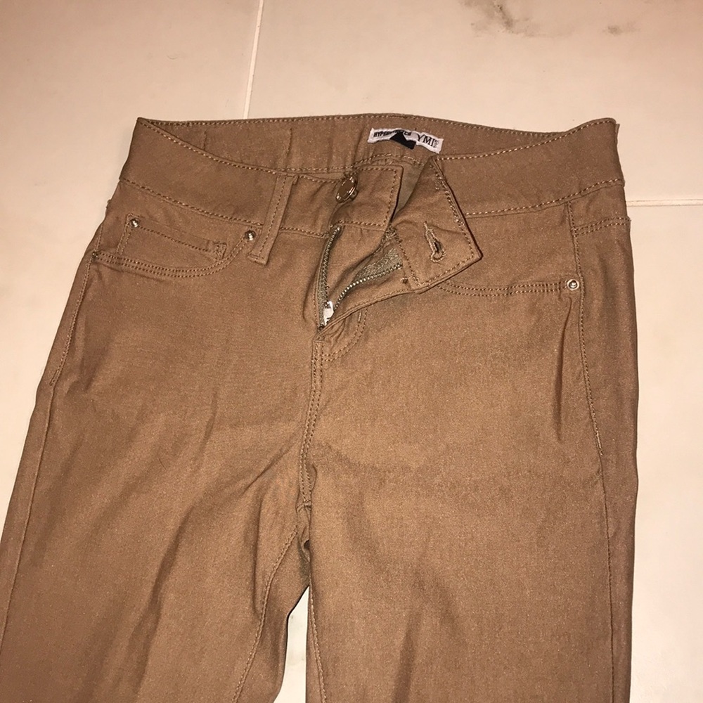 Golden tan jeggings
